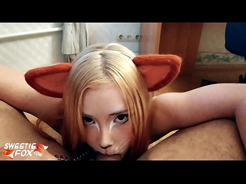 ❤️ Kitsune ingoia cazzo è cum in bocca Video sessu à noi ❤